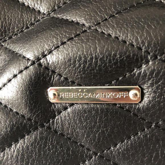 Rebecca Minkoff Black Hand Bag w/ Adjustable Strap - Picture 3 of 4